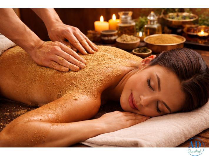 Herbal Powder Massage Udvartana in Bangalore