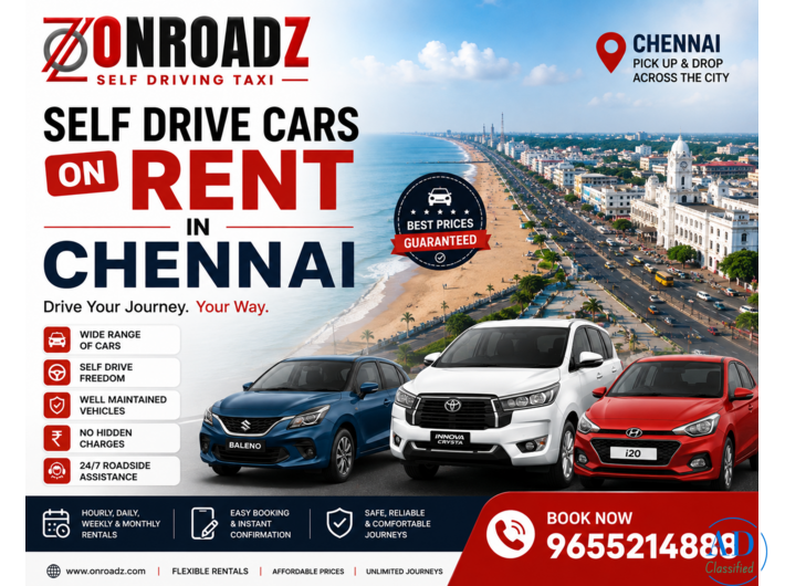 #Self Drive Car Rental Services Chennai | Onroadz