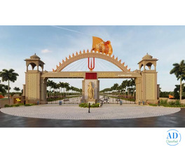 What types of plots are available in Shree Aangan?