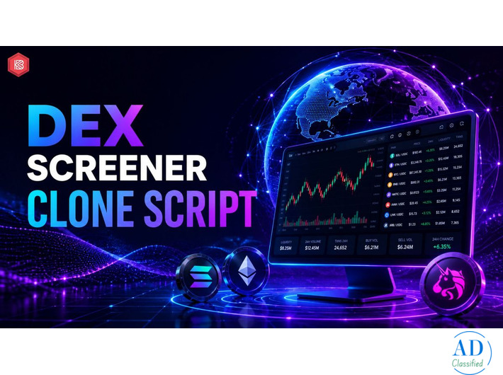 Expand Your DeFi Services with a Dex Screener Clone Script