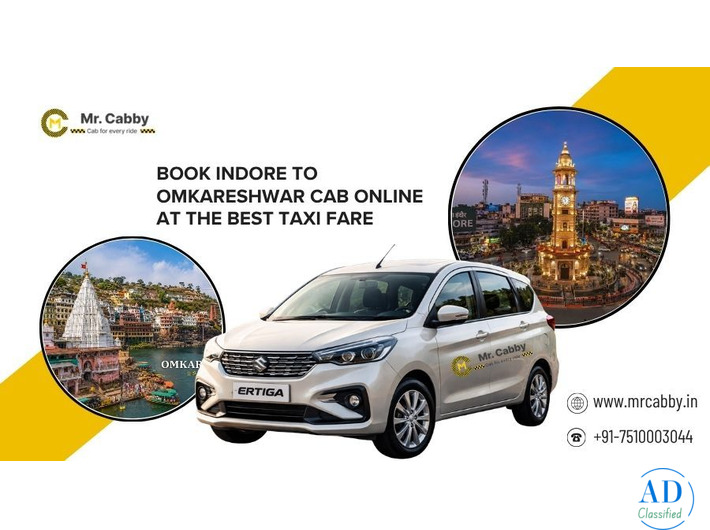 Affordable Indore to Omkareshwar Cab Online