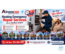 Reliable & 24/7 Emergency Service - Heating Repairs in Herndon VA
