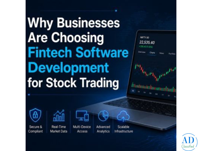 Why Businesses Choose Fintech Software Development for Stock Trading