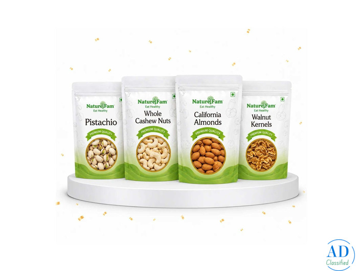 Naturefam Nuts Combo Pack – Premium Mixed Nuts for Healthy Snacking