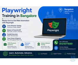Gain Mastery over Modern Test Automation with Playwright Online Training in Bangalore
