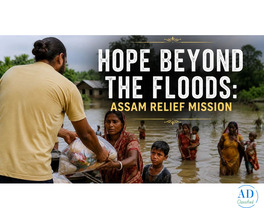 Assam Relief Mission By Krishna Dham Gaushala