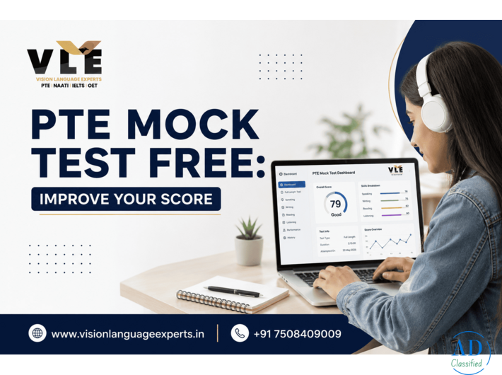 Free PTE Mock Test for 79+ Score Preparation
