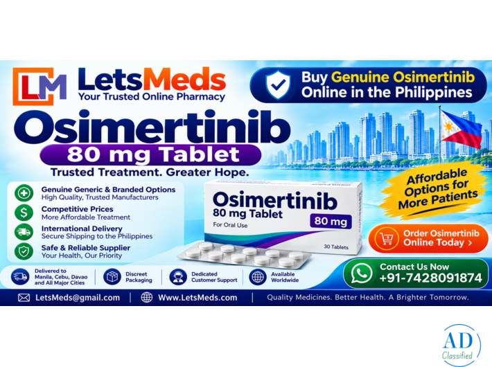 Osimertinib 80 mg Tablet in the Philippines
