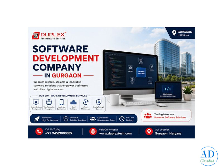 Software Development Company in Gurgaon for Enterprise Software