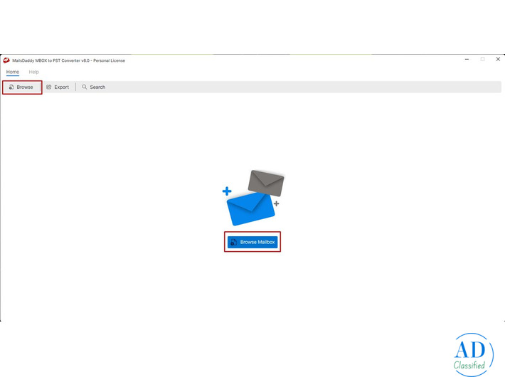 MailsDaddy MBOX to PST Converter Tool