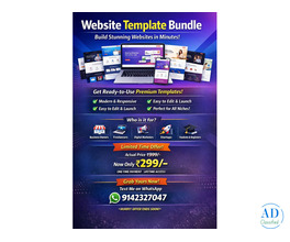 Website Template Bundle – Build Stunning Websites in Minutes!