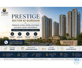 Prestige Sector 92 Gurgaon | Luxury Homes by Prestige Group