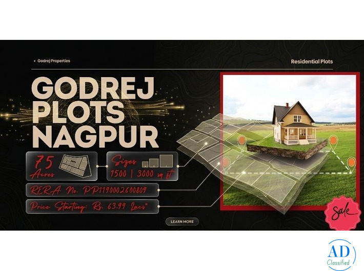 Near Godrej Plots Nagpur, Godrej Rivershore Estate Project