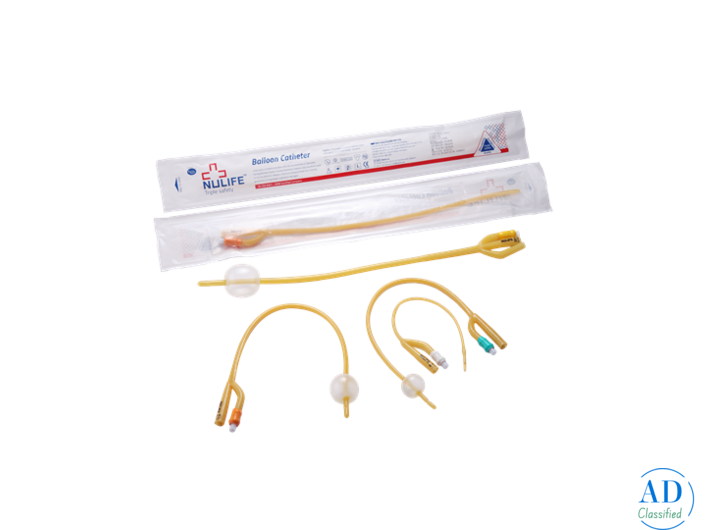 Get Nulife 2-Way Foley Balloon Catheter for Patient Comfort