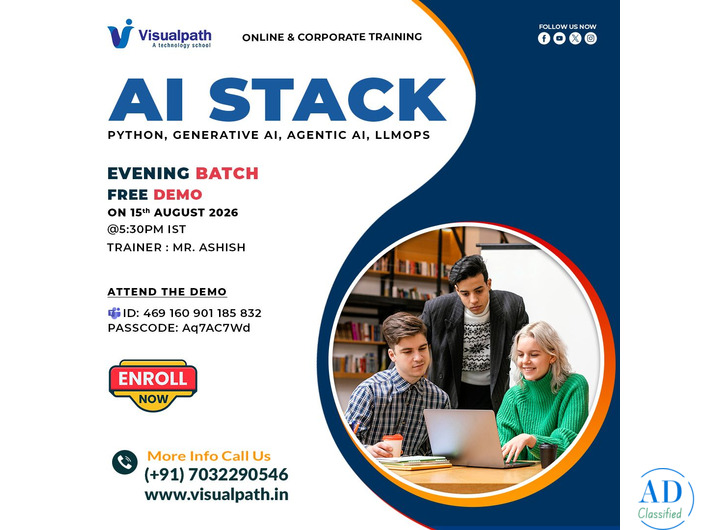 AI STACK NEW BATCH STARTS SOON! Enroll Now