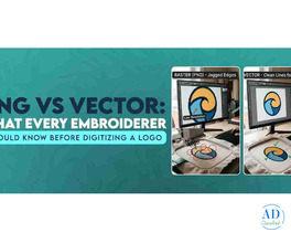 PNG vs Vector: Understanding Logo Files Before Digitizing
