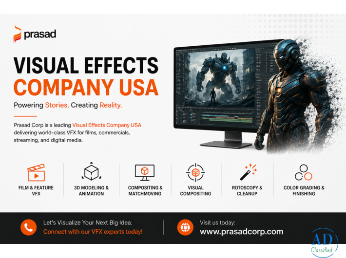 Visual Effects Company USA | VFX Services by Prasad Corp