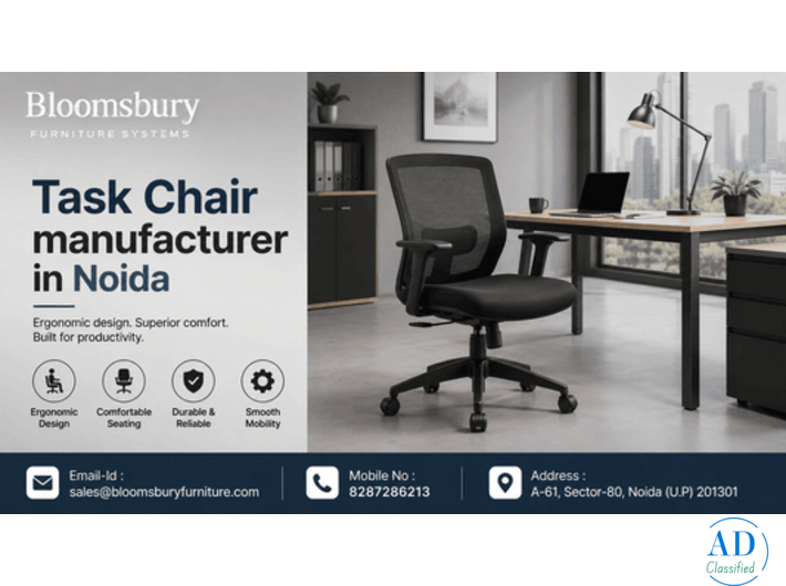 Task Chair manufacturer in Noida