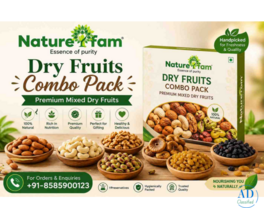 Naturefam Dry Fruits Combo Pack – Premium Mixed Dry Fruits