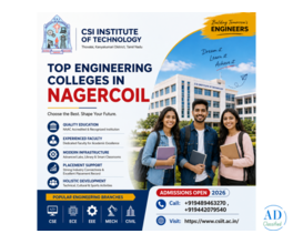 Start Your Engineering Journey at One of Kanyakumari's Leading Institutions