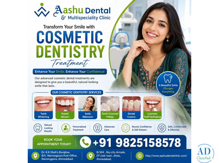 Expert Cosmetic Dentistry Treatment - DR. Manish Shah