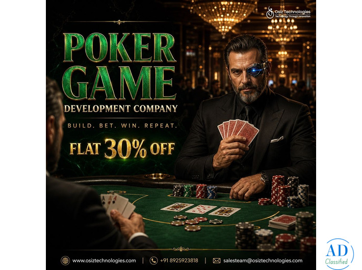 Want to Launch Your Own Poker Platform? Save Flat 30%