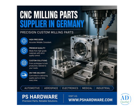 CNC Milling Parts Supplier in Germany | Precision Parts