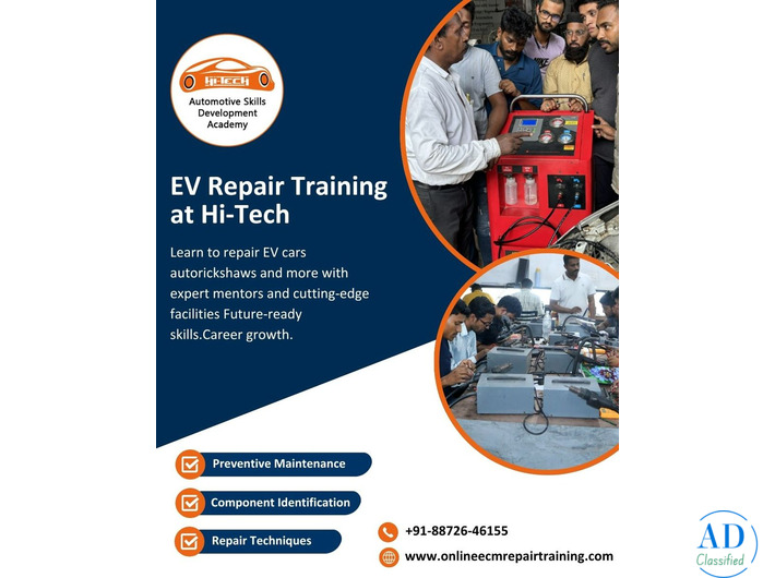 EV car repair in Delhi - Hi-Tech Khanna