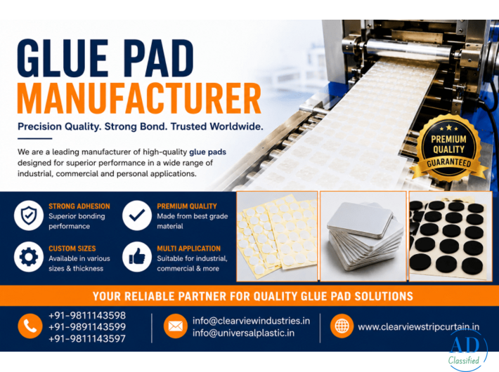 Quality Glue Pad Manufacturer in India - Universal Plastics