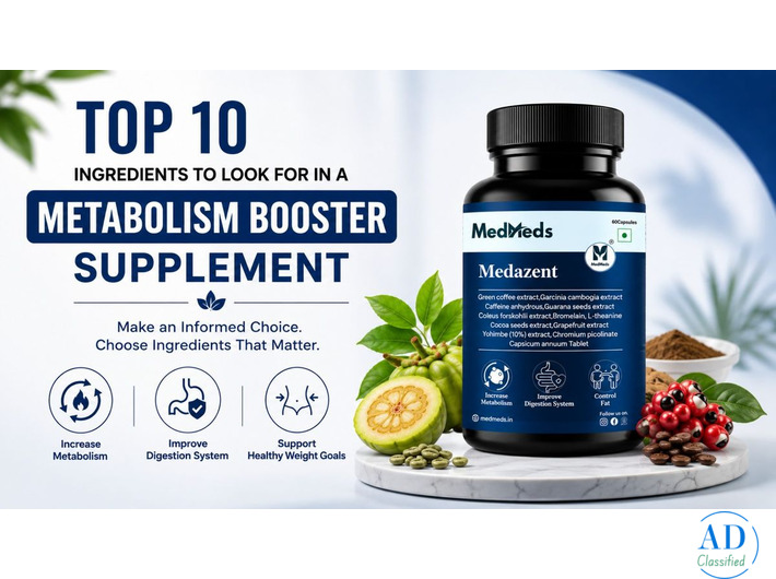 Daily Metabolism Booster for Fat Burning & Weight Management