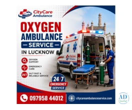 Oxygen Ambulance Service in Lucknow