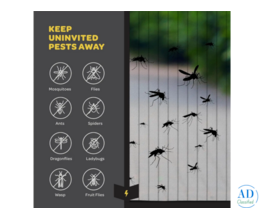 Loovox Magnetic Mosquito Net for Doors – No Drilling, Auto-Close Screen Door