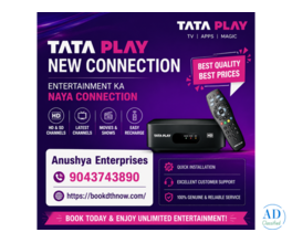 Tata Play New Connection Tiruvannamalai | HD DTH Installation