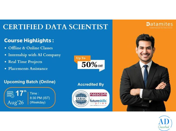 DataMites Data Science Institute in chandigarh