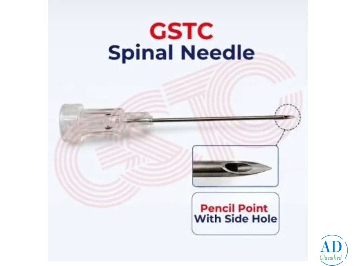 High-Quality Spinal Needle Manufacturers India |GSTC