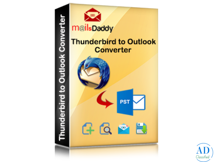 MailsDaddy Thunderbird to Outlook Converter