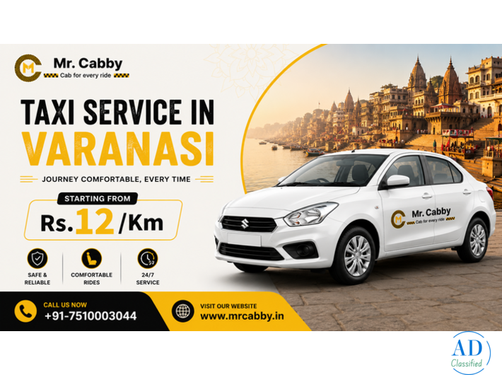 Taxi Service in Varanasi for Outstation Travel | Mr. Cabby