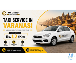 Taxi Service in Varanasi for Outstation Travel | Mr. Cabby