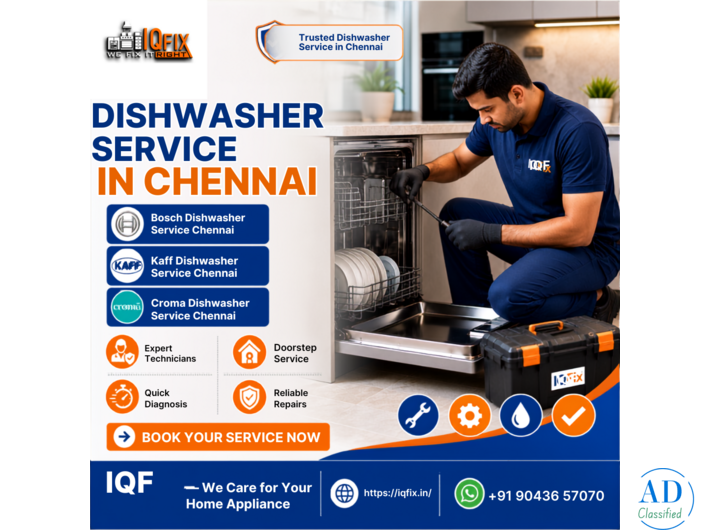 Expert Dishwasher, Chimney & Oven Service in Chennai
