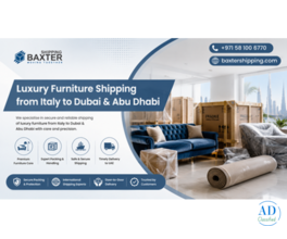 Luxury Furniture Shipping from Italy to Dubai & Abu Dhabi