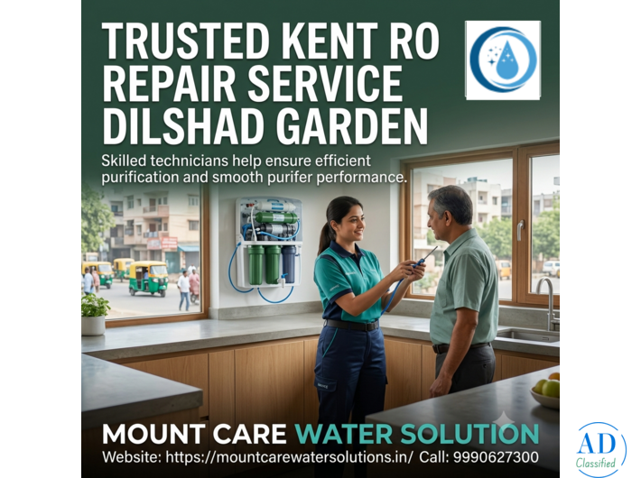 Trusted Kent RO Repair Service Dilshad Garden