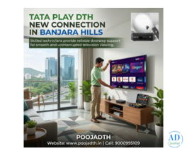 Tata Play DTH New Connection in Banjara Hills