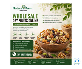 Wholesale Dry Fruits Online – Premium Quality Dry Fruits | Naturefam