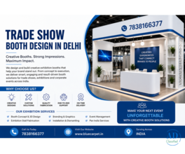 Trade Show Booth Design in Delhi – Innovative Exhibition Stall Solutions