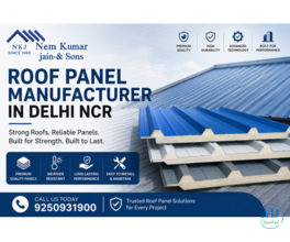 Roof Panel Manufacturer in Delhi NCR – Nem Kumar Jain & Sons
