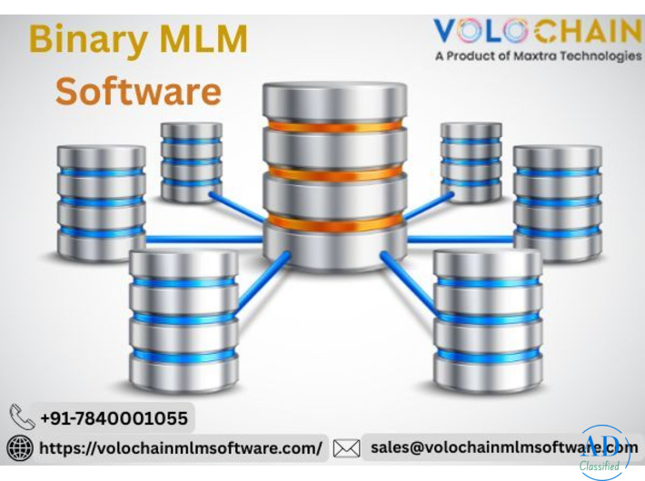 Binary MLM Software for Automated Commission Management | Volochain