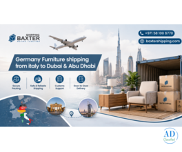 Germany Furniture shipping from italy to Dubai & Abu Dhabi