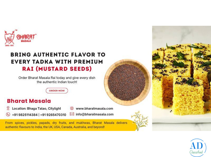 Bring Authentic Flavor to Every Tadka with Premium Rai