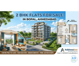 2 BHK Flats for Sale in Bopal, Ahmedabad | Addressbox
