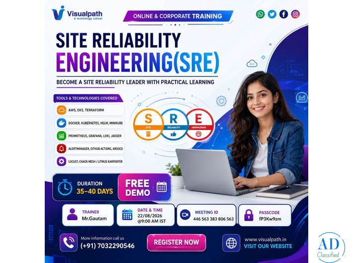 Site Reliability Engineering Course | Online Free Demo